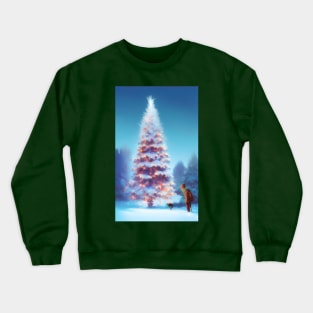 A Decorative Christmas Tree Crewneck Sweatshirt